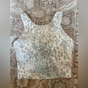 Lululemon cropped tank / sports bra size 6